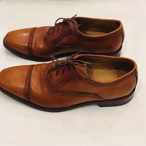 Cole Haan Tan Leather Men's Oxfords